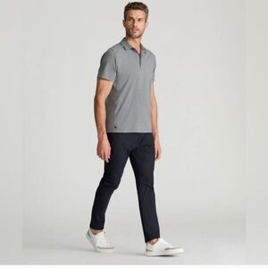 UNTUCKit 5 Pocket Tech Pant Slim Taper Fit Black Trousers Sz 38x32 NWT